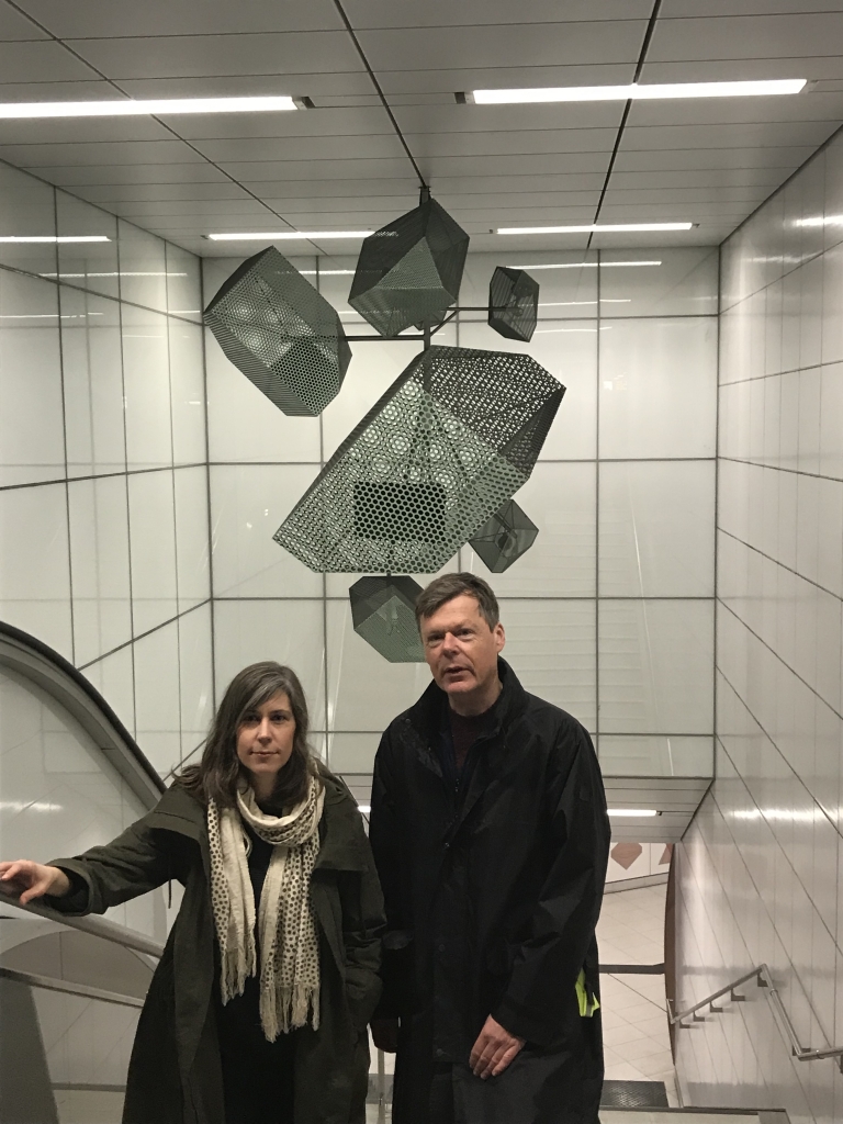 Ralf Broeg | Neue Klanginstallation von Marja Ahti & Stefan Schneider in der U-Bahn-Station Heinrich-Heine_Allee